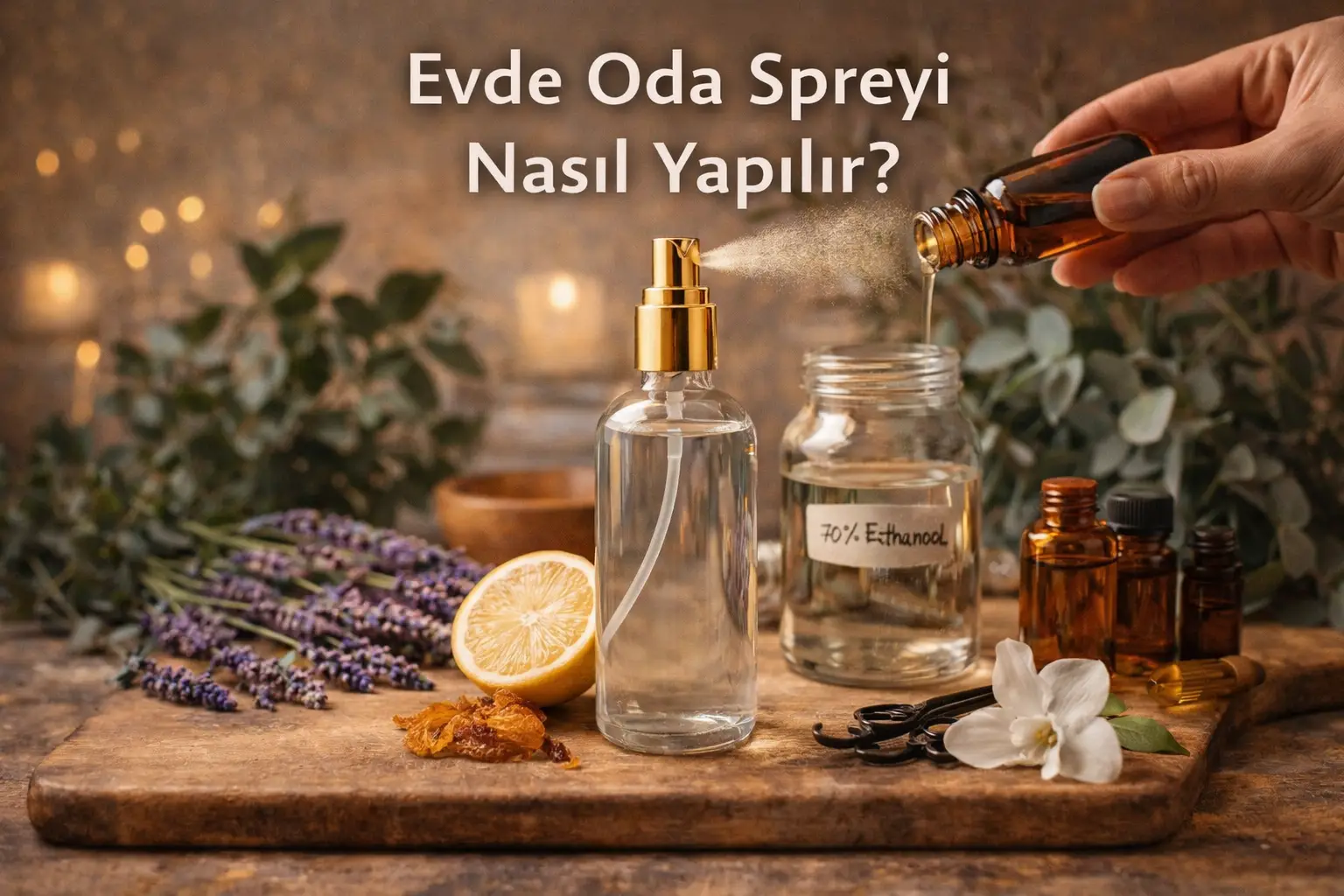 Evde Oda Spreyi Nasıl Yapılır?